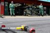 Pit-Lane Circuit de Catalunya_box Lotus F1 Racing Team